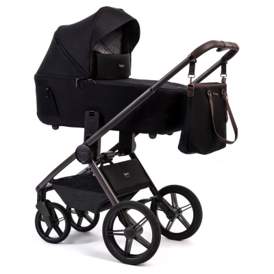 Коляска 2 в 1 Peppy Monaco Thermo Black чёрный 01